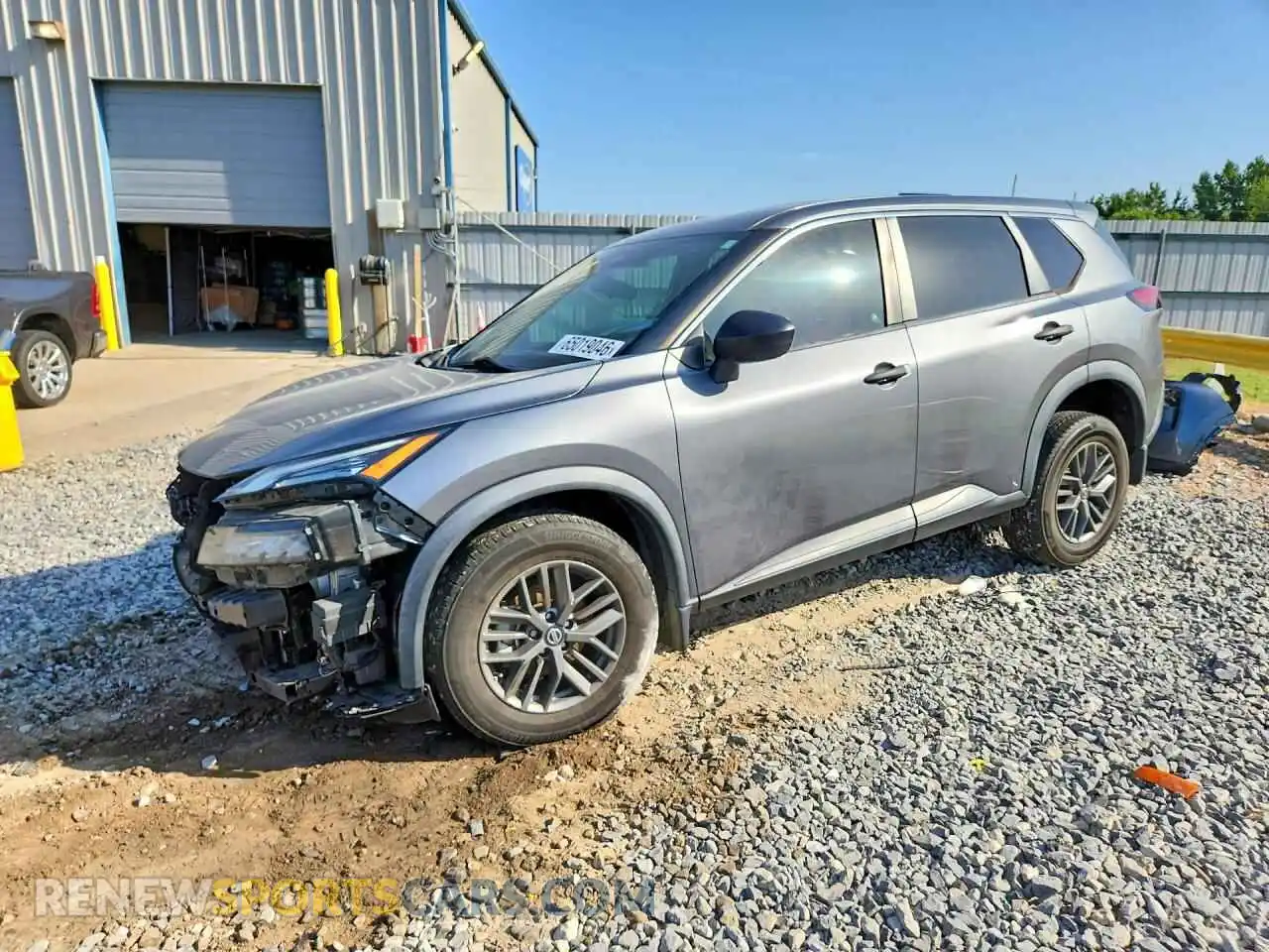 1 Photograph of a damaged car 5N1AT3AA8MC684512 NISSAN ROGUE 2021