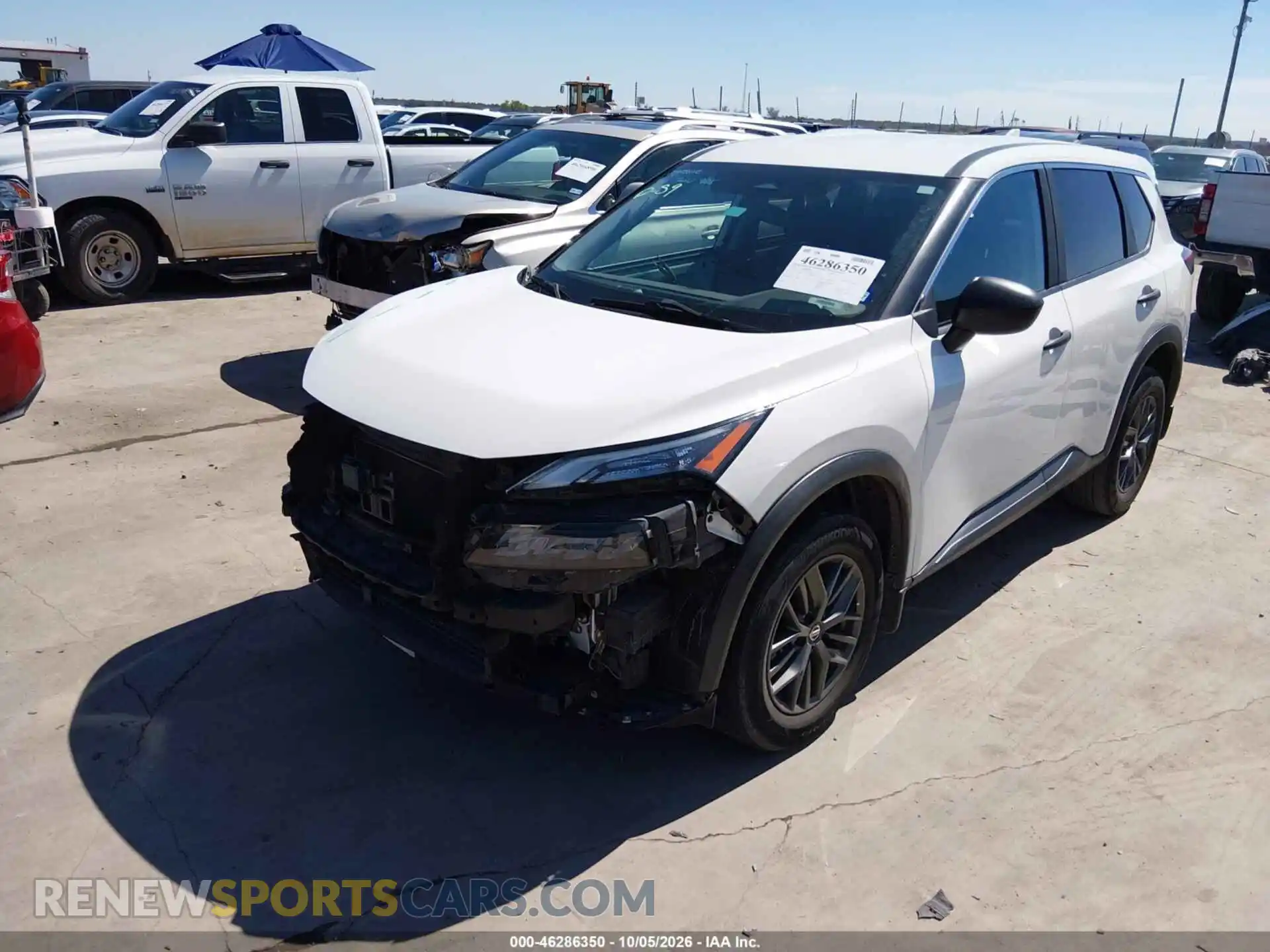 2 Фотография поврежденного автомобиля 5N1AT3AA8MC751819 NISSAN ROGUE 2021