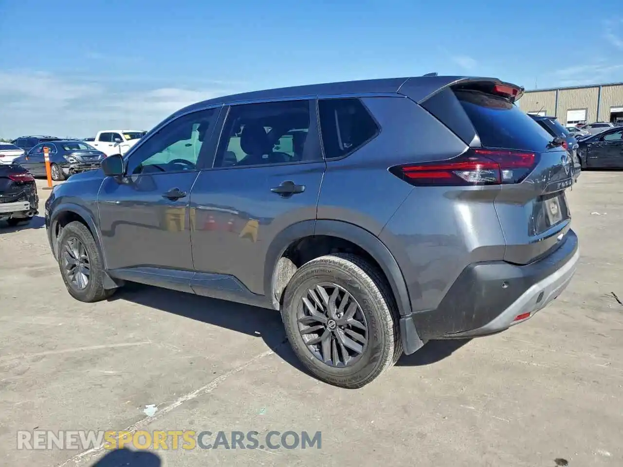 2 Photograph of a damaged car 5N1AT3AAXMC699464 NISSAN ROGUE 2021