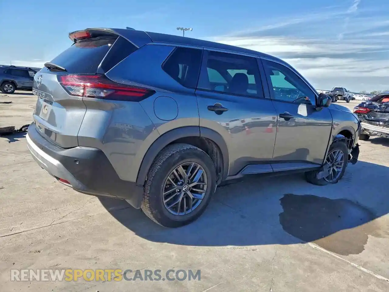 3 Photograph of a damaged car 5N1AT3AAXMC699464 NISSAN ROGUE 2021