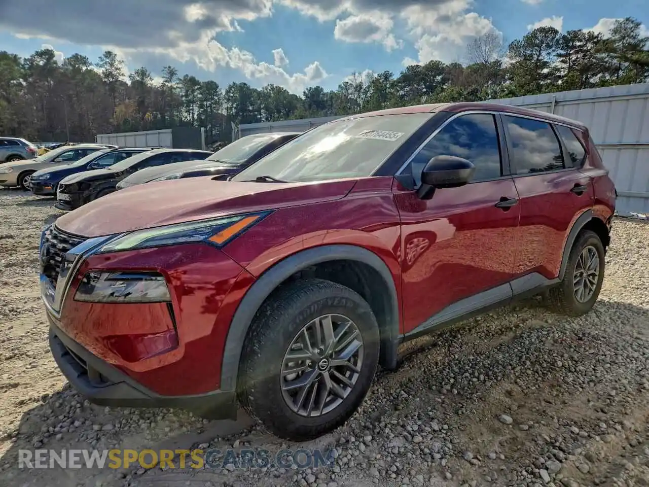 1 Photograph of a damaged car 5N1AT3AAXMC750977 NISSAN ROGUE 2021