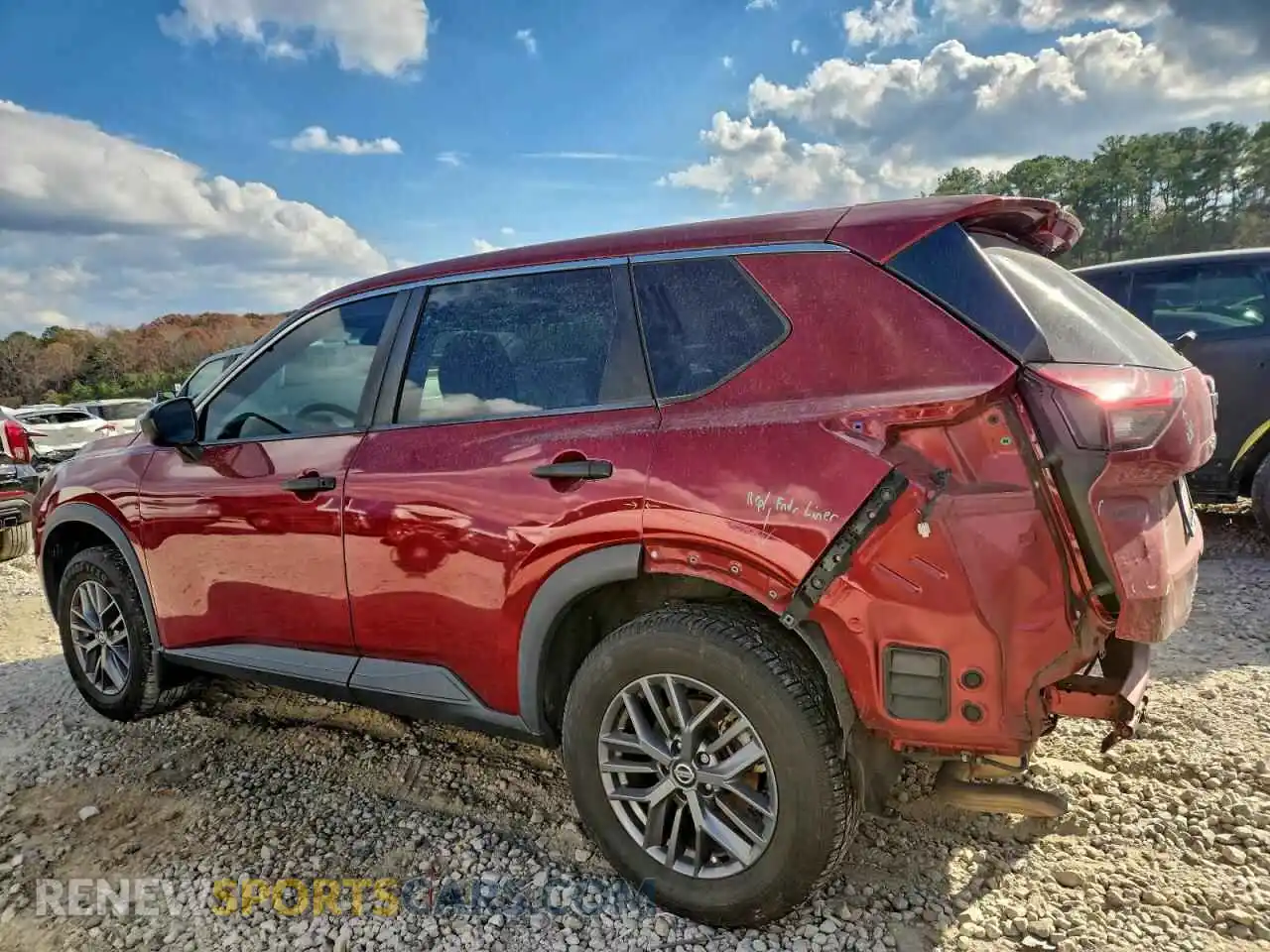 2 Photograph of a damaged car 5N1AT3AAXMC750977 NISSAN ROGUE 2021