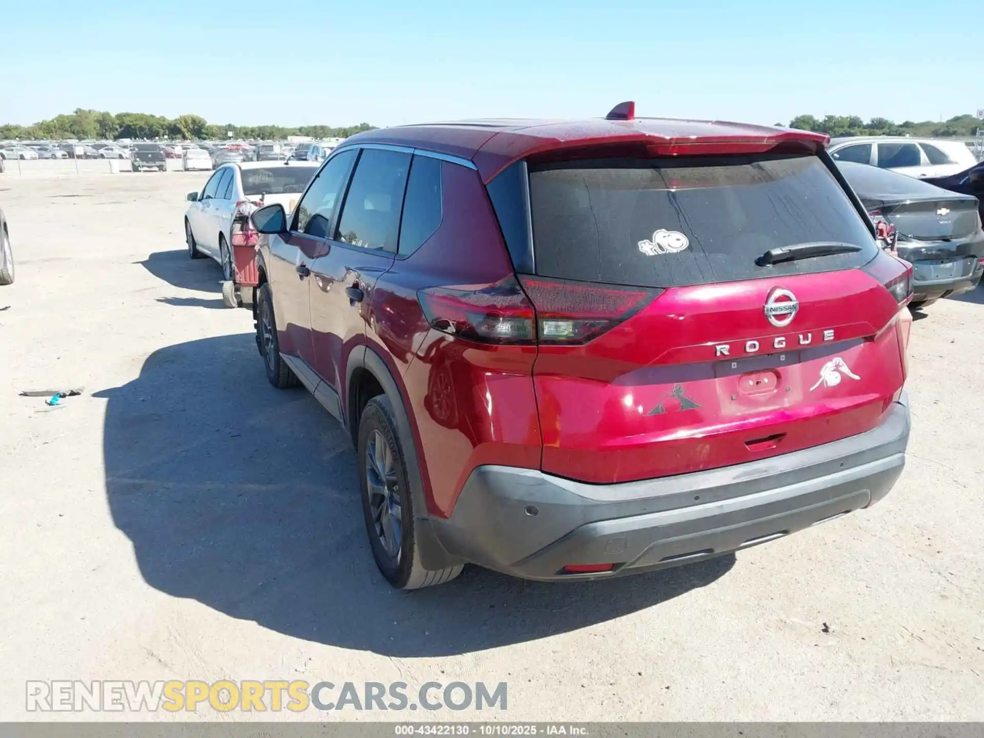 3 Photograph of a damaged car 5N1AT3AAXMC757539 NISSAN ROGUE 2021