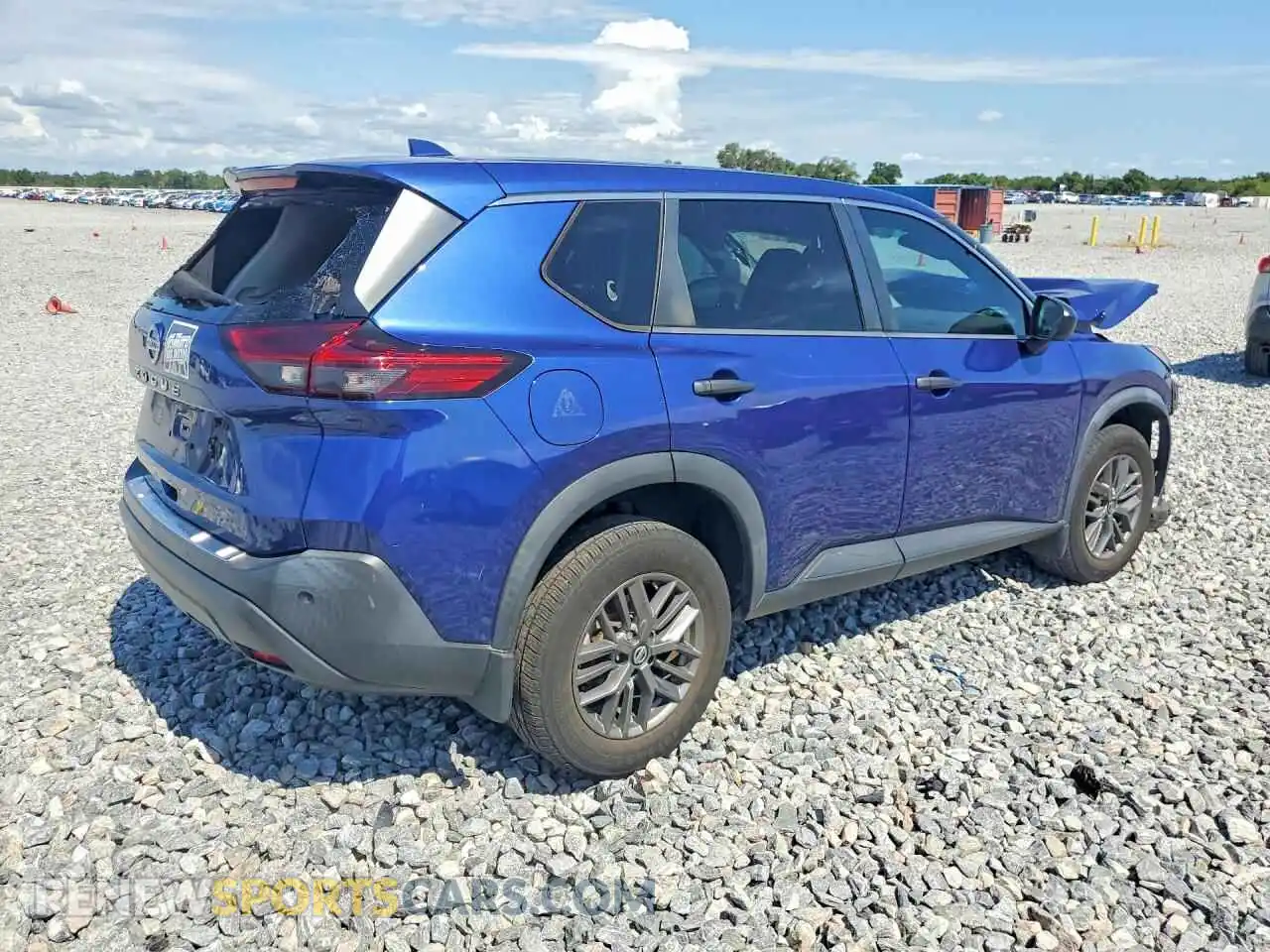 3 Photograph of a damaged car 5N1AT3AAXMC788161 NISSAN ROGUE 2021
