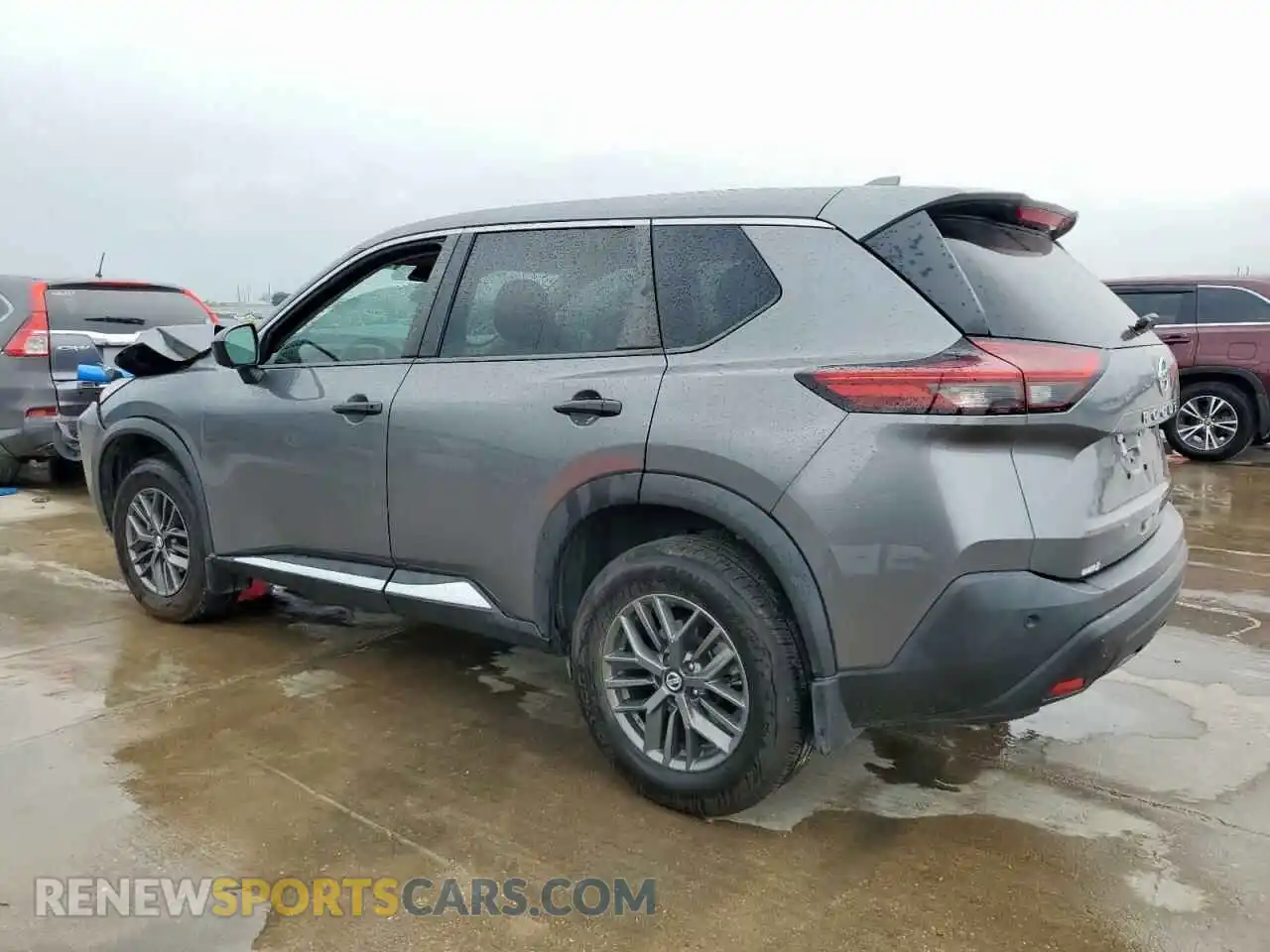 2 Photograph of a damaged car 5N1AT3AAXMC816377 NISSAN ROGUE 2021