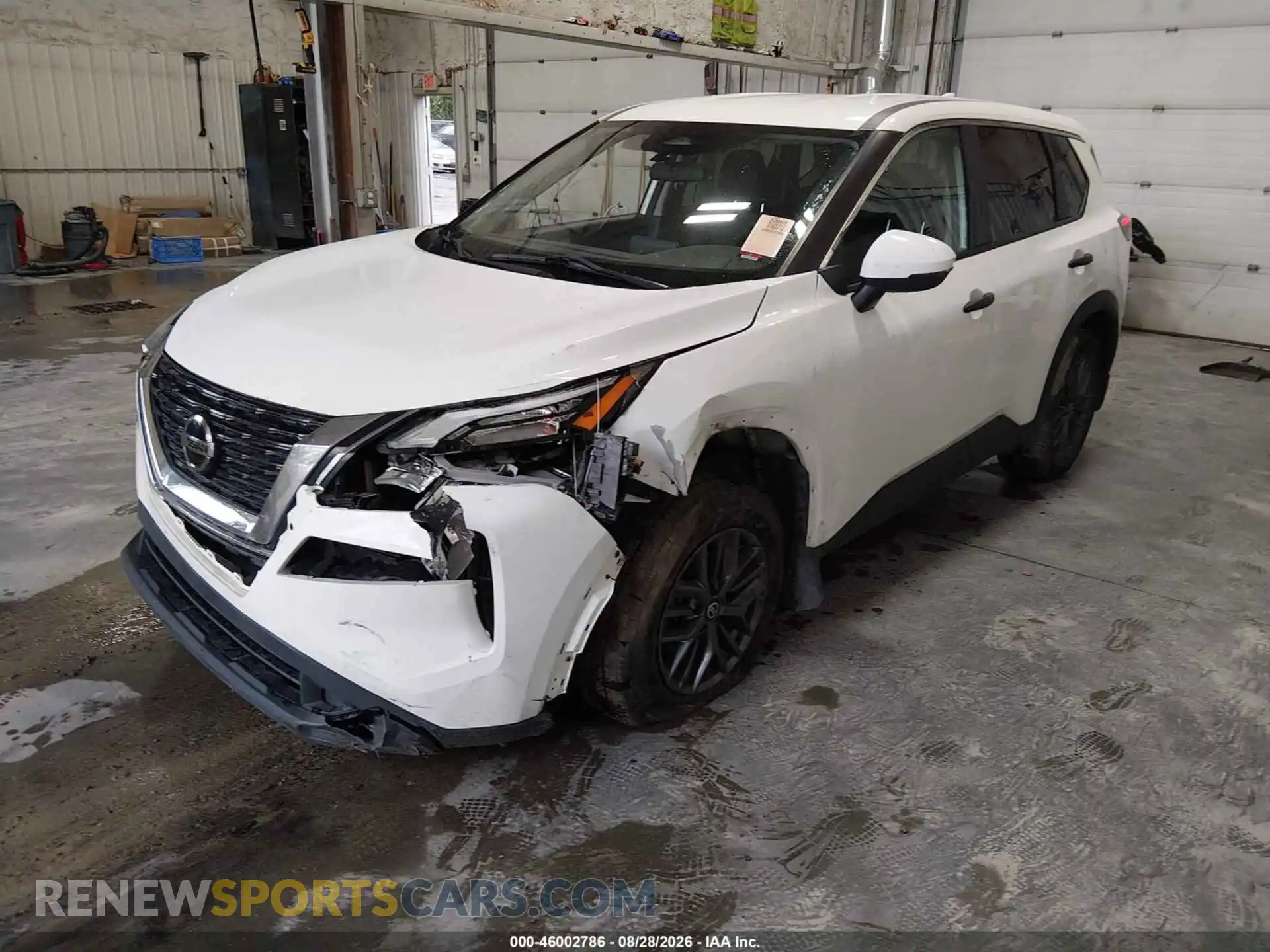 2 Photograph of a damaged car 5N1AT3AB0MC674730 NISSAN ROGUE 2021