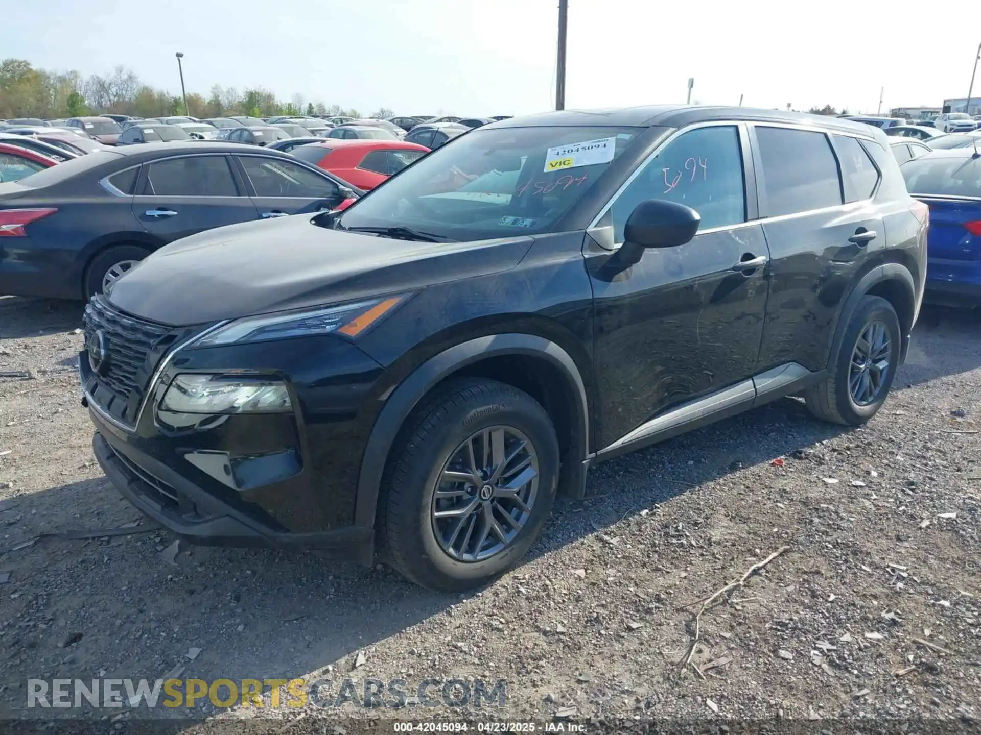2 Photograph of a damaged car 5N1AT3AB0MC692340 NISSAN ROGUE 2021