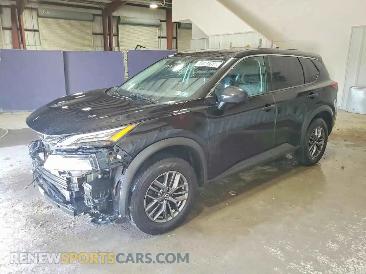 1 Photograph of a damaged car 5N1AT3AB0MC733890 NISSAN ROGUE 2021