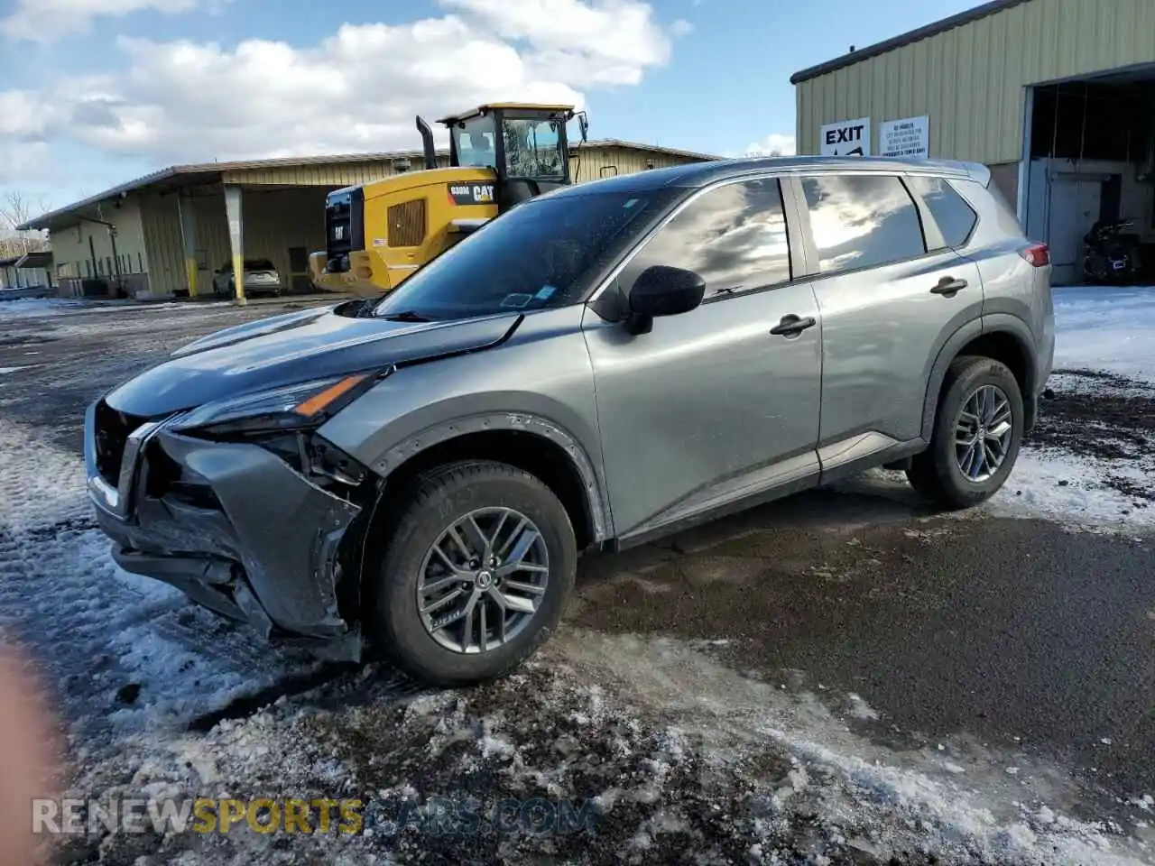 1 Photograph of a damaged car 5N1AT3AB0MC736806 NISSAN ROGUE 2021
