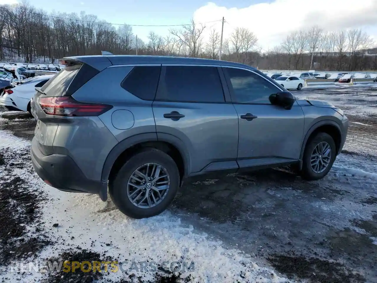 3 Photograph of a damaged car 5N1AT3AB0MC736806 NISSAN ROGUE 2021