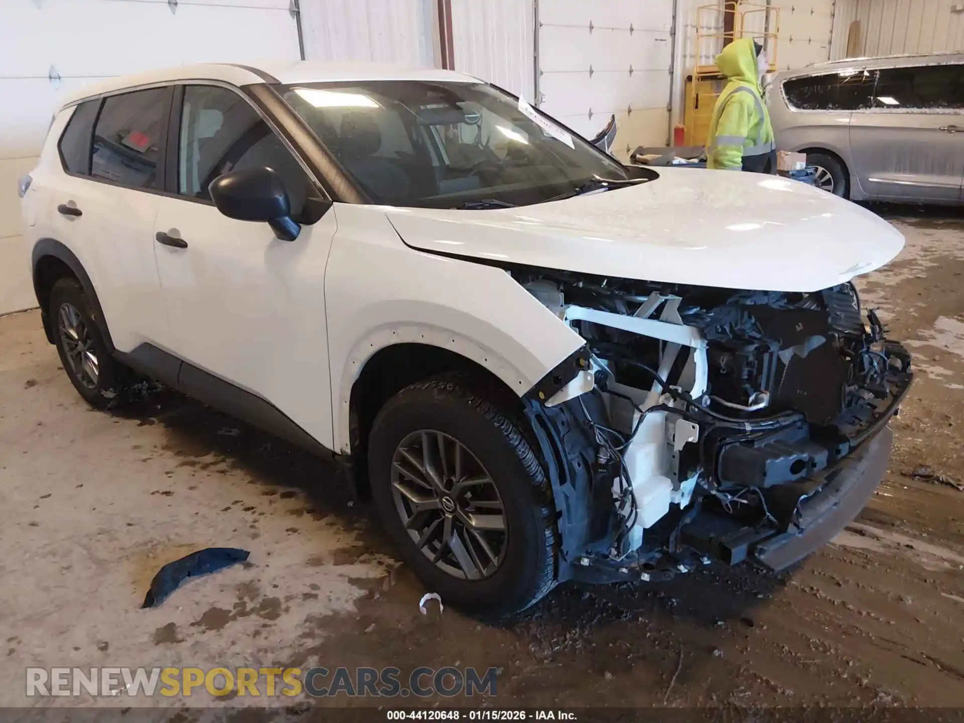 1 Photograph of a damaged car 5N1AT3AB0MC755694 NISSAN ROGUE 2021