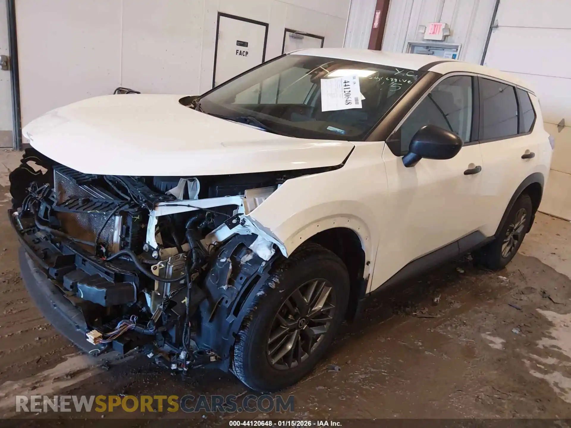 2 Photograph of a damaged car 5N1AT3AB0MC755694 NISSAN ROGUE 2021