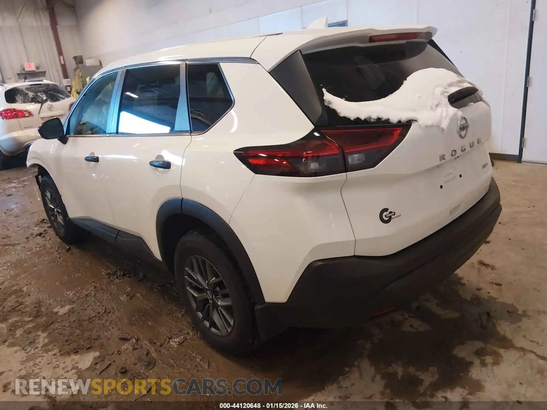 3 Photograph of a damaged car 5N1AT3AB0MC755694 NISSAN ROGUE 2021