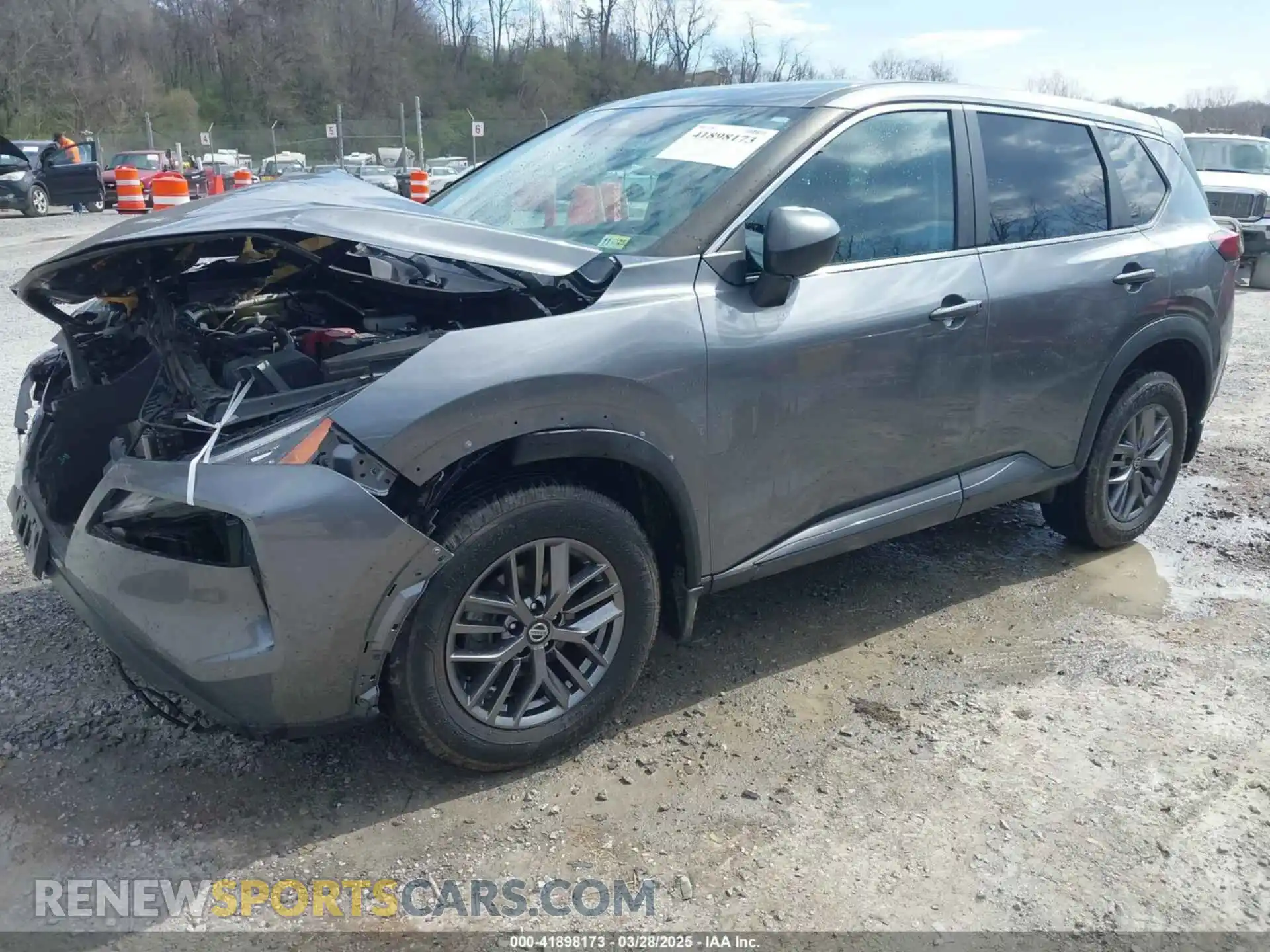 2 Photograph of a damaged car 5N1AT3AB0MC826912 NISSAN ROGUE 2021
