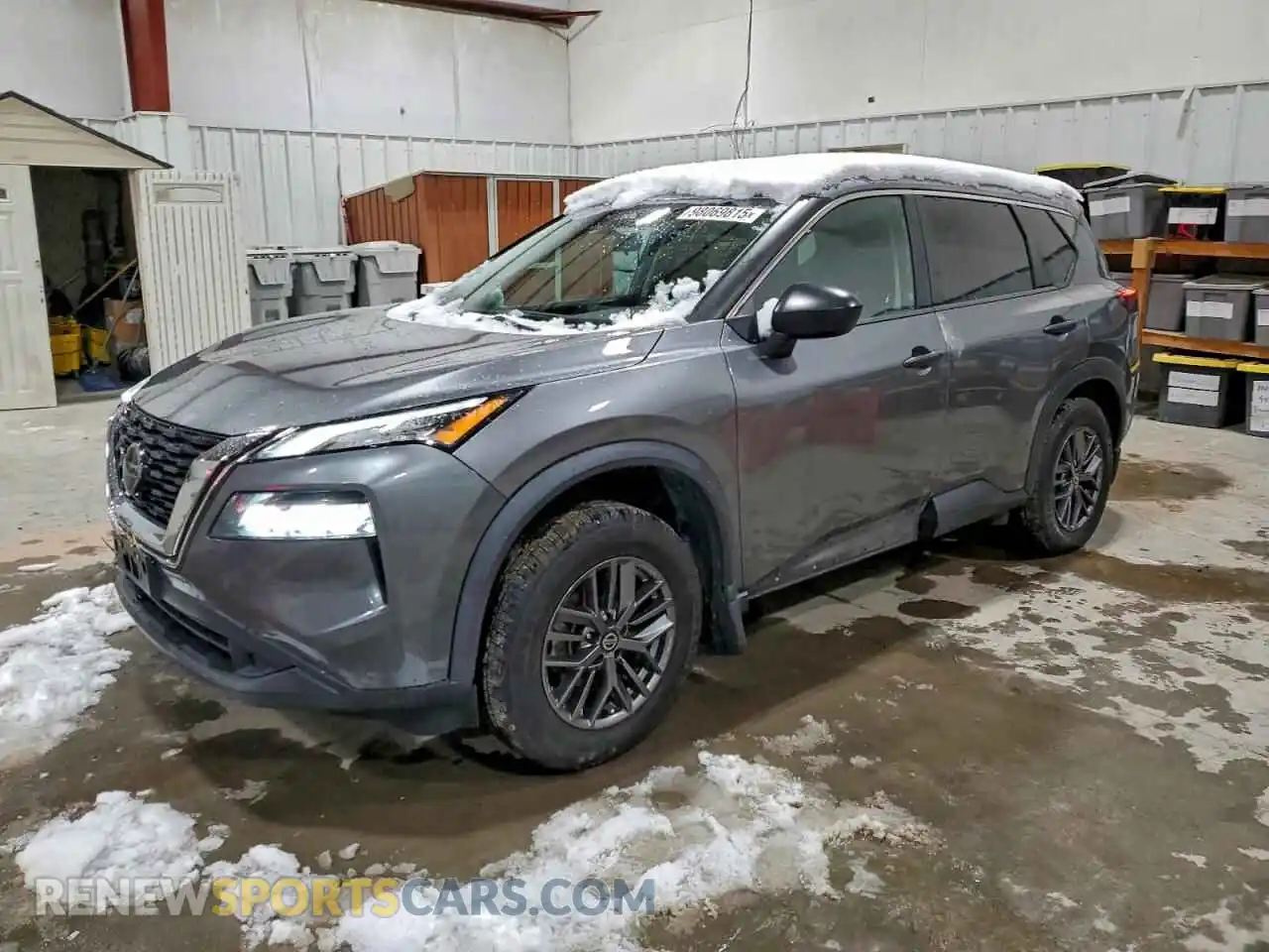 1 Photograph of a damaged car 5N1AT3AB1MC701448 NISSAN ROGUE 2021