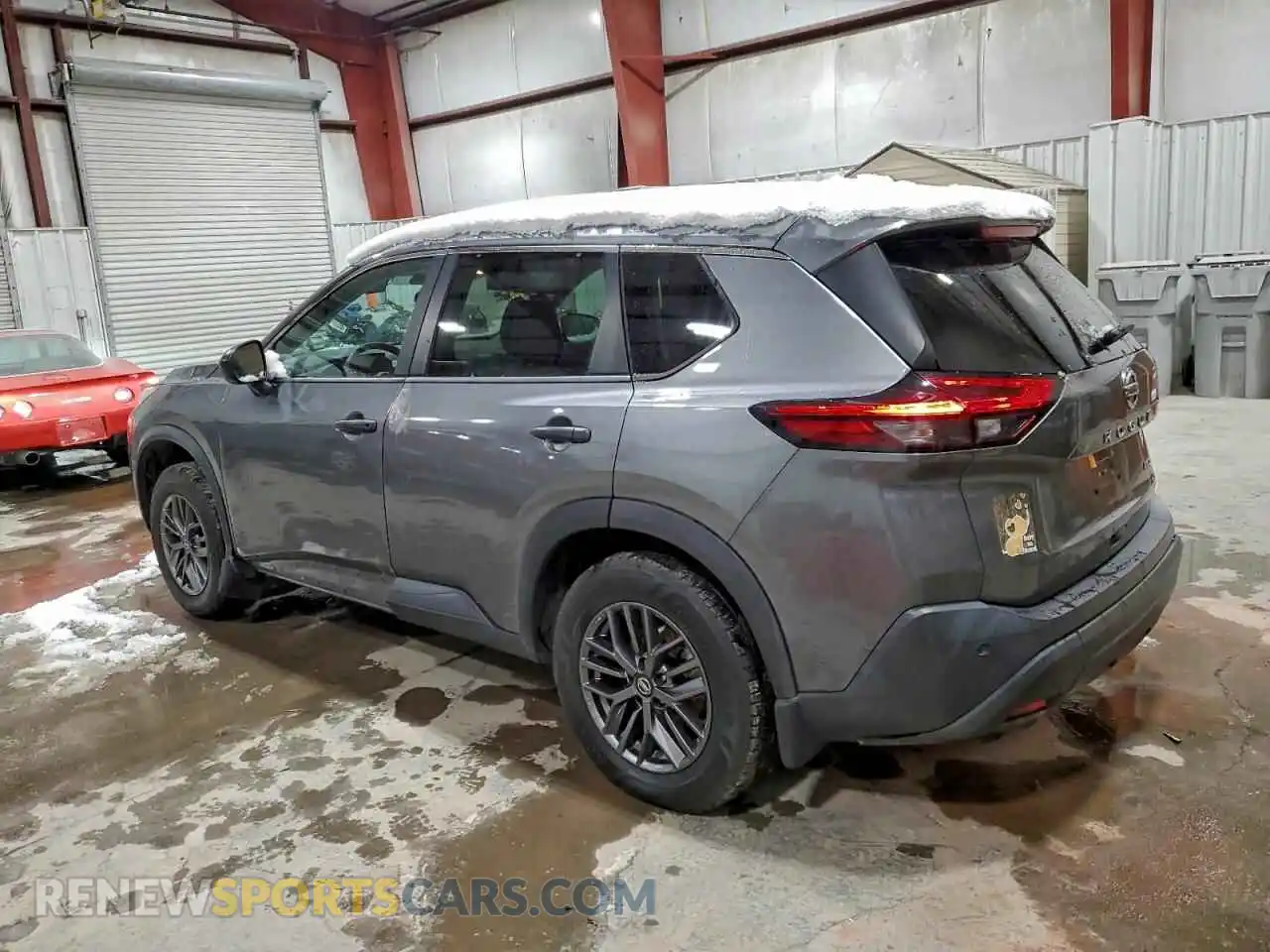 2 Photograph of a damaged car 5N1AT3AB1MC701448 NISSAN ROGUE 2021