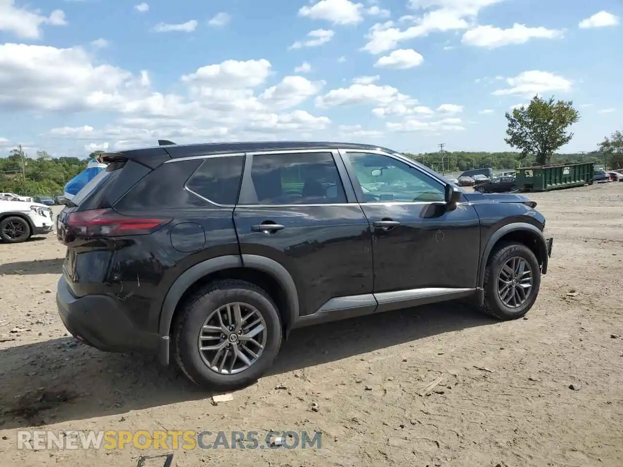 3 Photograph of a damaged car 5N1AT3AB1MC737978 NISSAN ROGUE 2021