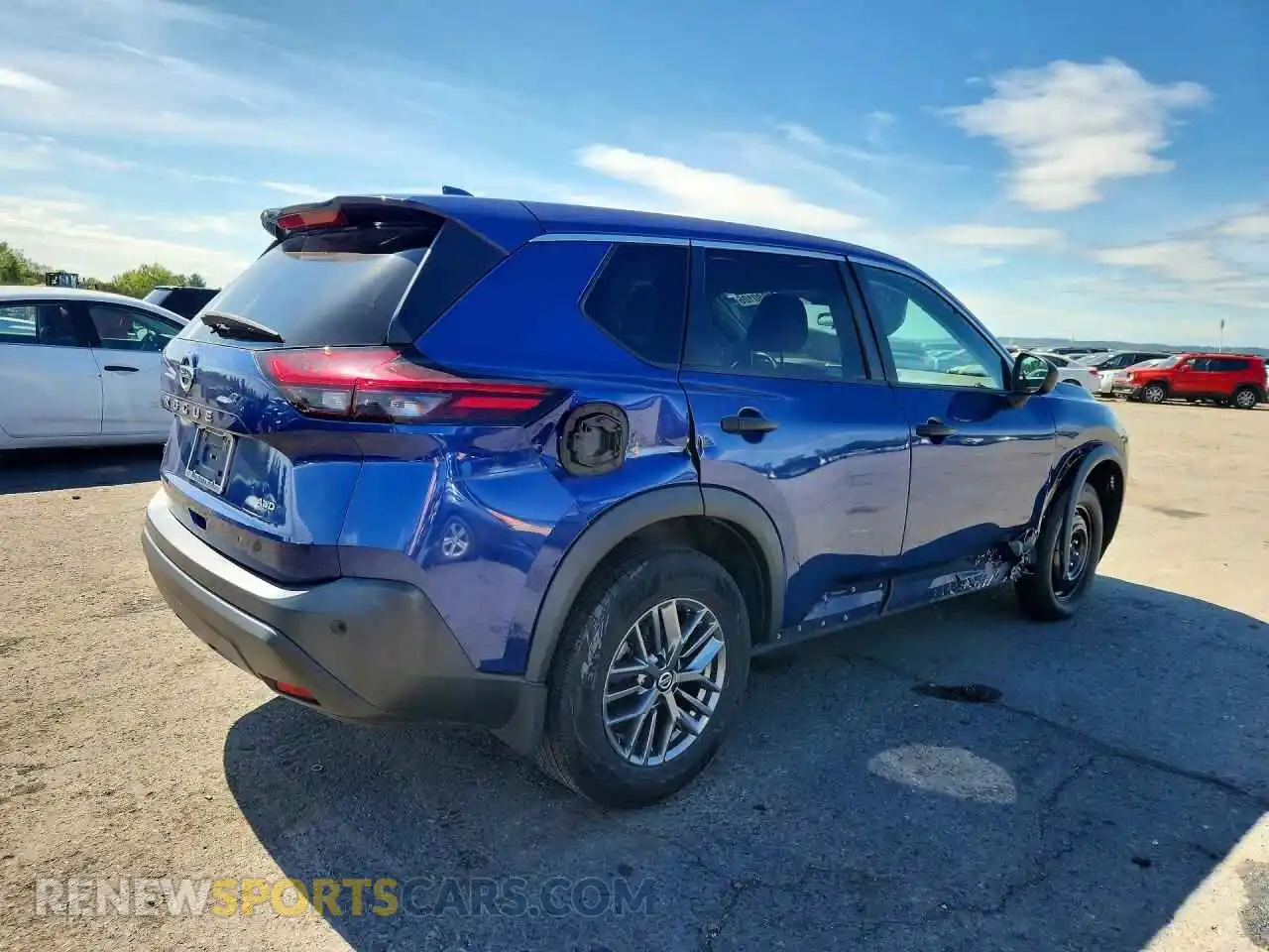 3 Фотография поврежденного автомобиля 5N1AT3AB1MC755221 NISSAN ROGUE 2021