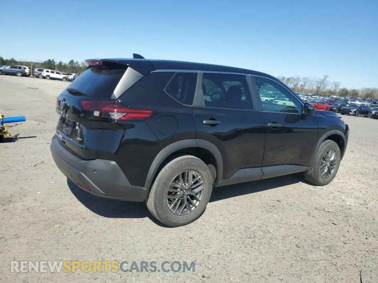 3 Photograph of a damaged car 5N1AT3AB1MC806085 NISSAN ROGUE 2021