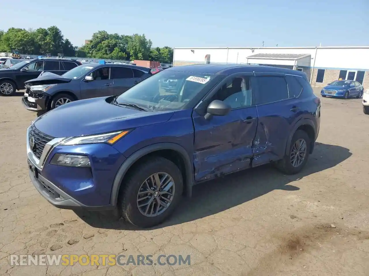 1 Photograph of a damaged car 5N1AT3AB1MC817264 NISSAN ROGUE 2021