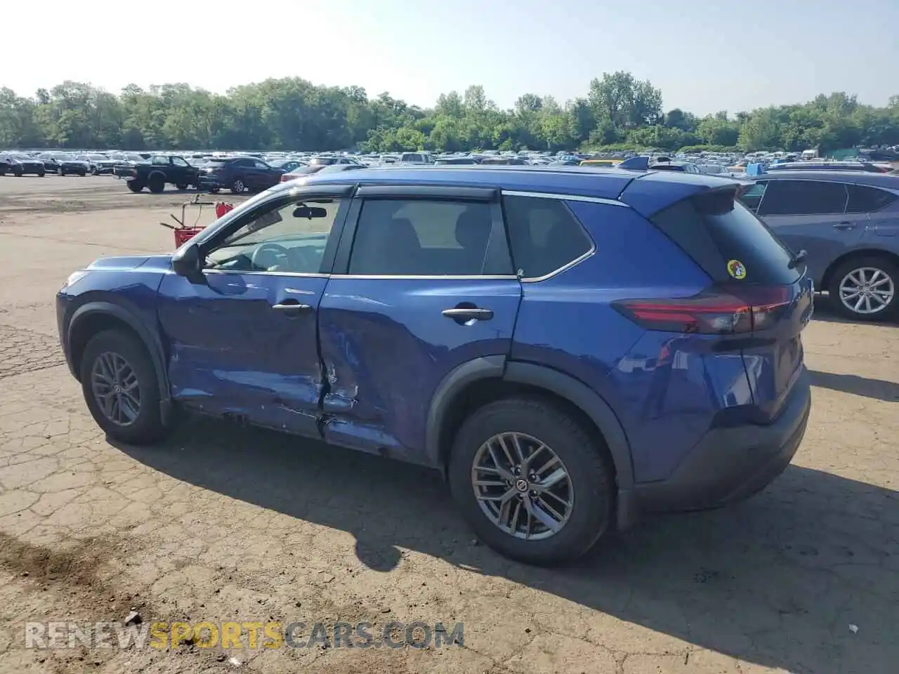 2 Photograph of a damaged car 5N1AT3AB1MC817264 NISSAN ROGUE 2021
