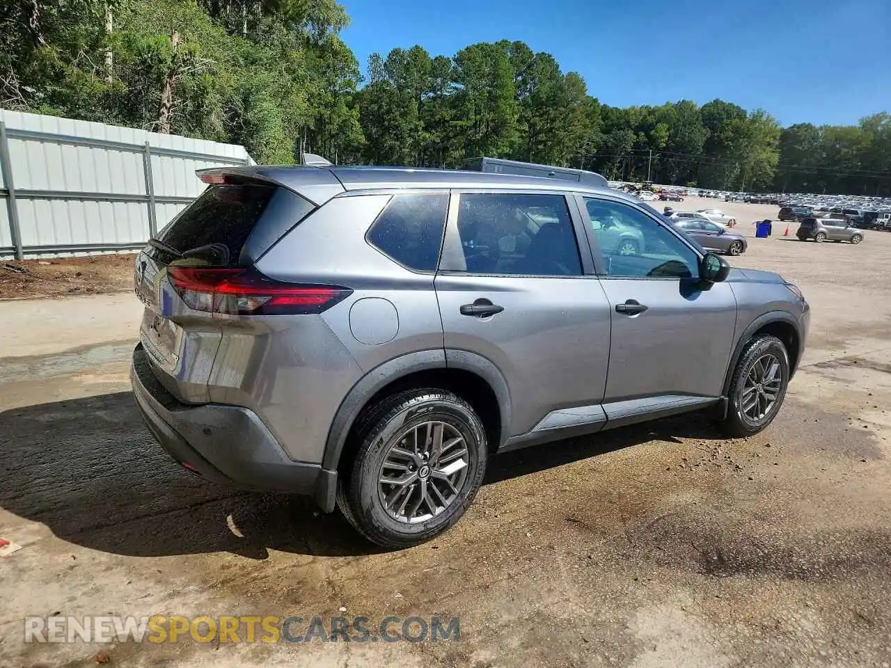 3 Photograph of a damaged car 5N1AT3AB2MC693554 NISSAN ROGUE 2021