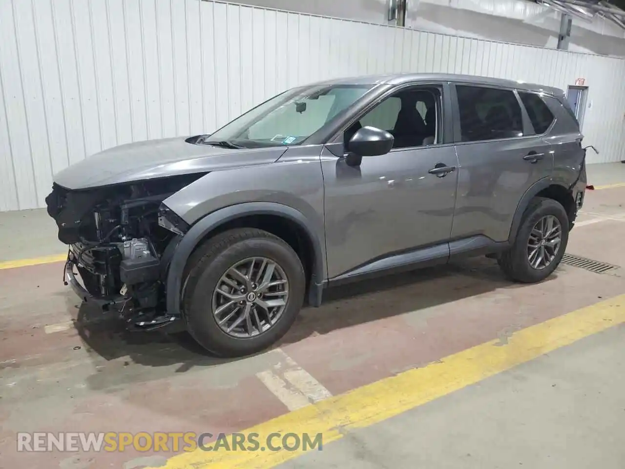 1 Photograph of a damaged car 5N1AT3AB2MC697913 NISSAN ROGUE 2021