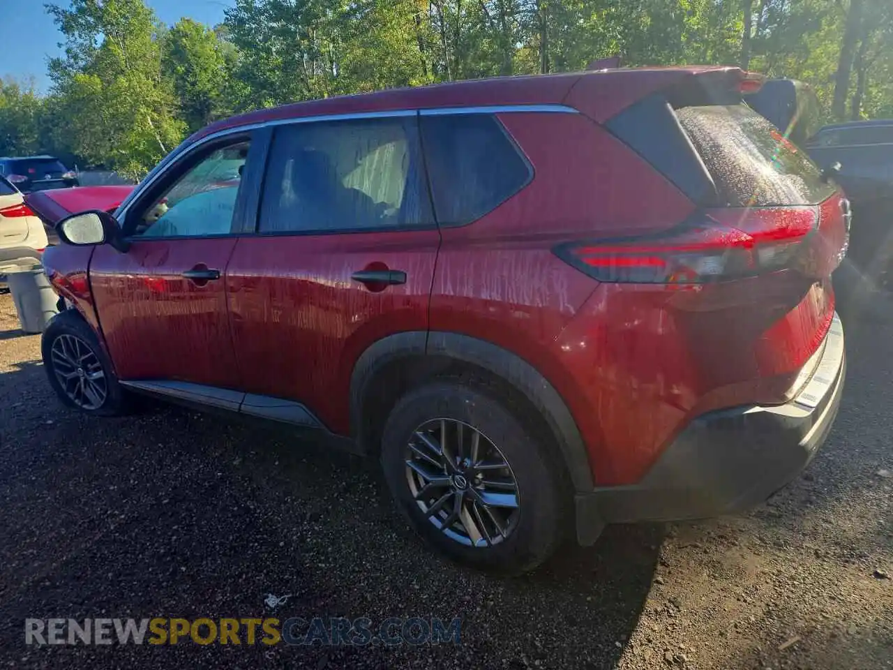 2 Photograph of a damaged car 5N1AT3AB2MC715617 NISSAN ROGUE 2021