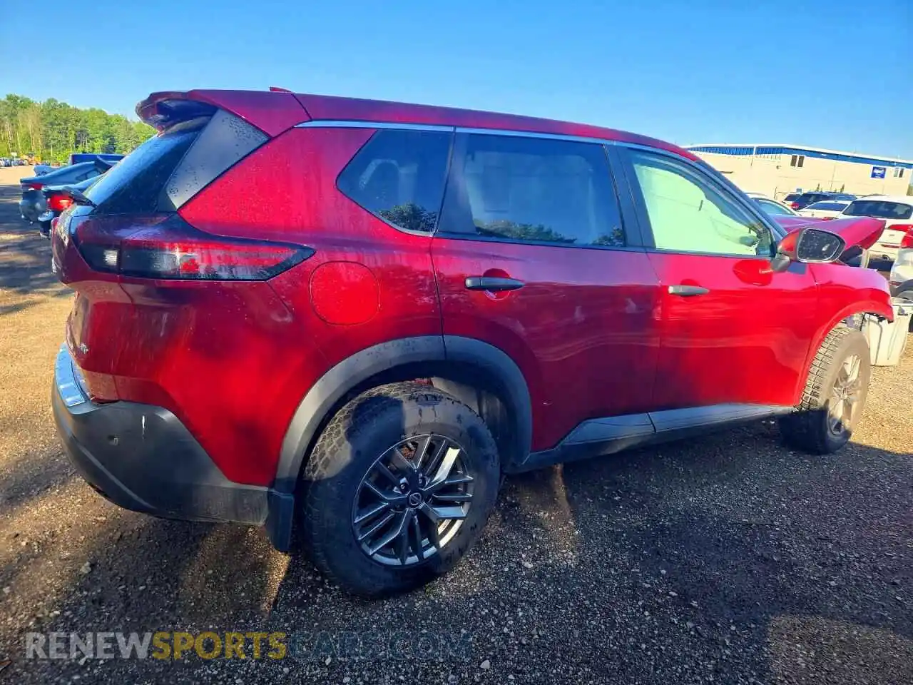3 Photograph of a damaged car 5N1AT3AB2MC715617 NISSAN ROGUE 2021