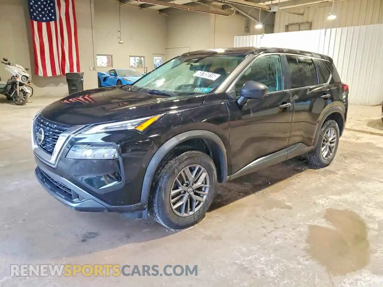1 Photograph of a damaged car 5N1AT3AB2MC732529 NISSAN ROGUE 2021
