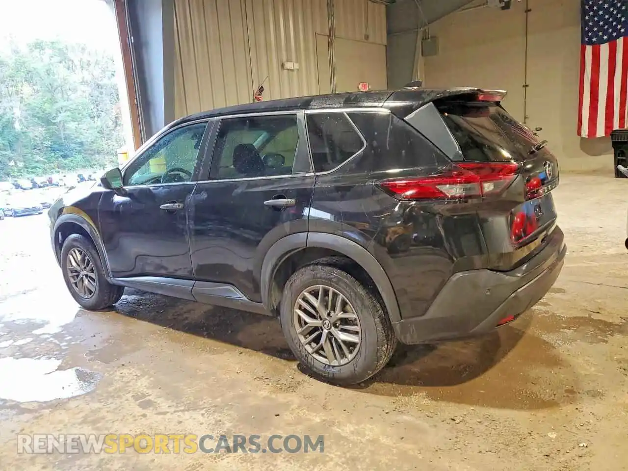 2 Photograph of a damaged car 5N1AT3AB2MC732529 NISSAN ROGUE 2021