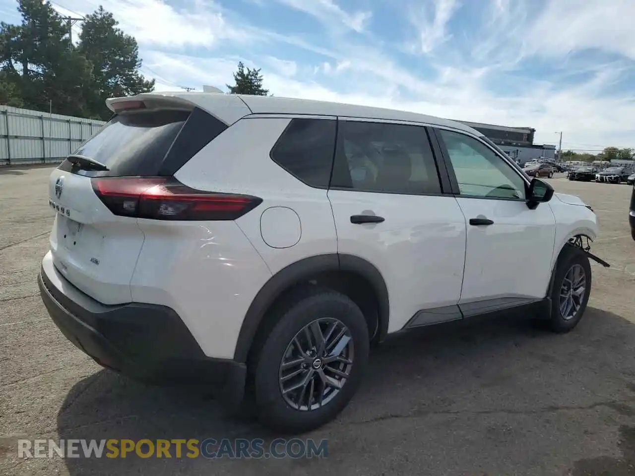 3 Photograph of a damaged car 5N1AT3AB2MC847339 NISSAN ROGUE 2021