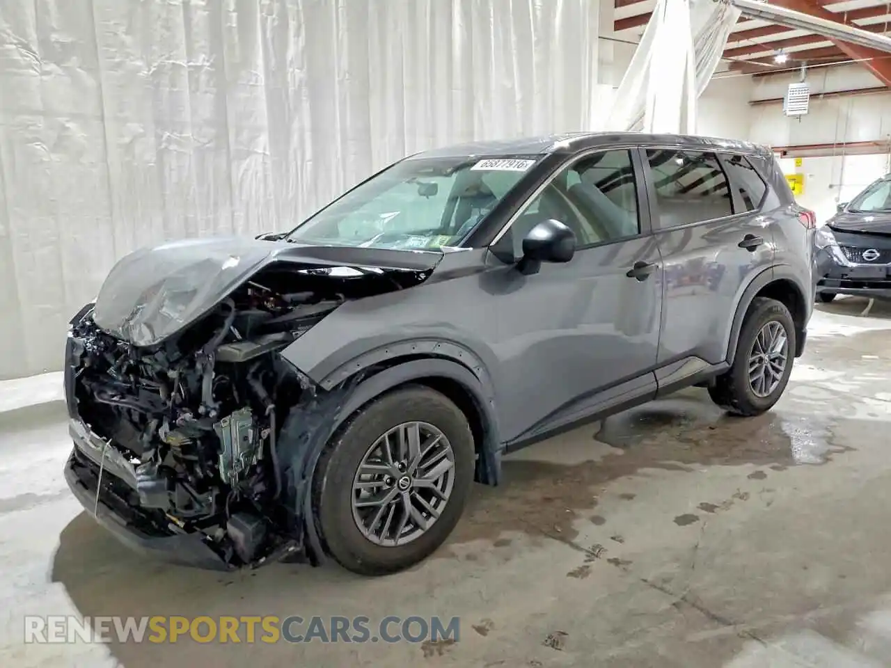 1 Photograph of a damaged car 5N1AT3AB2MC847728 NISSAN ROGUE 2021
