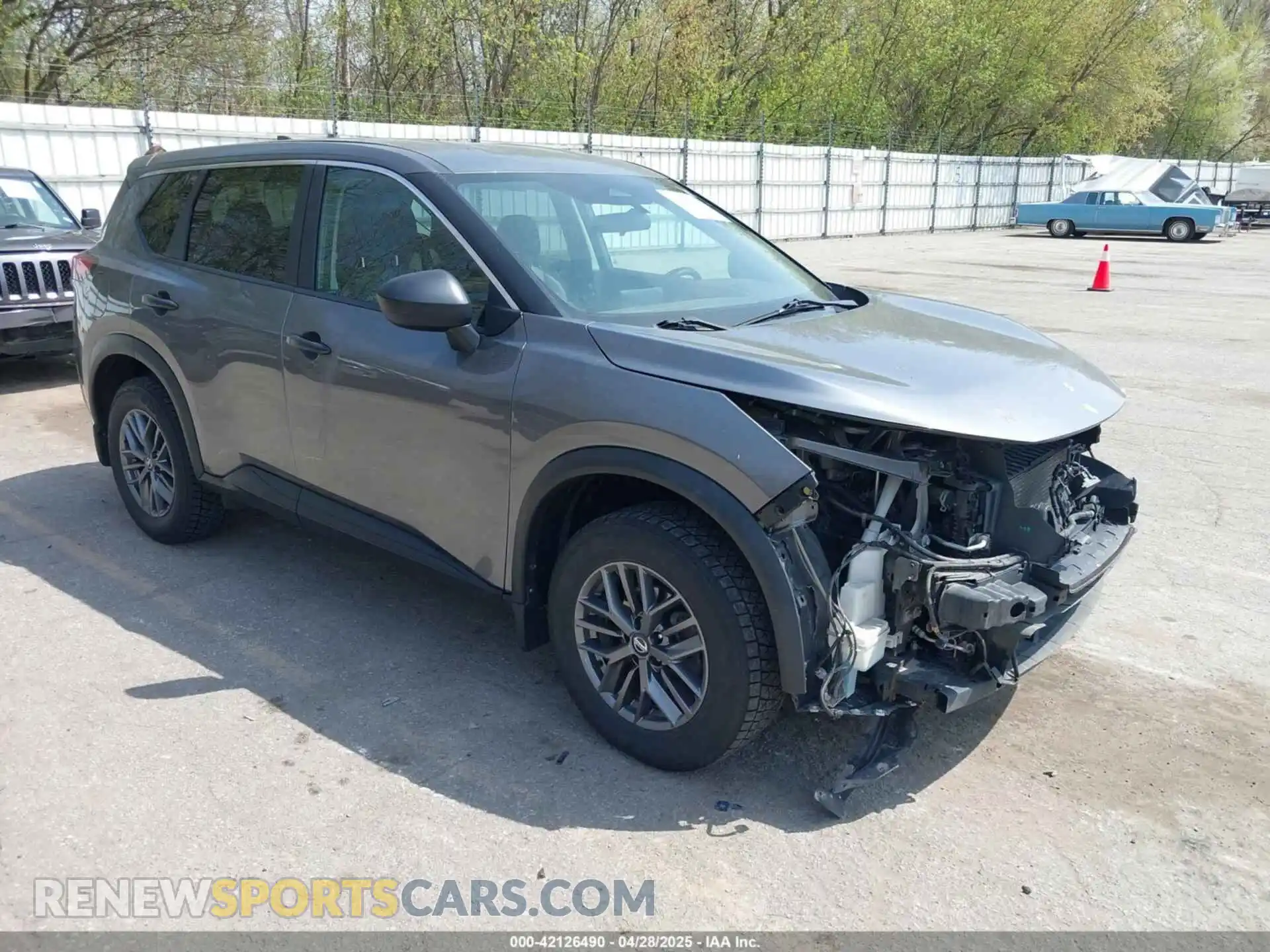 1 Photograph of a damaged car 5N1AT3AB3MC767192 NISSAN ROGUE 2021