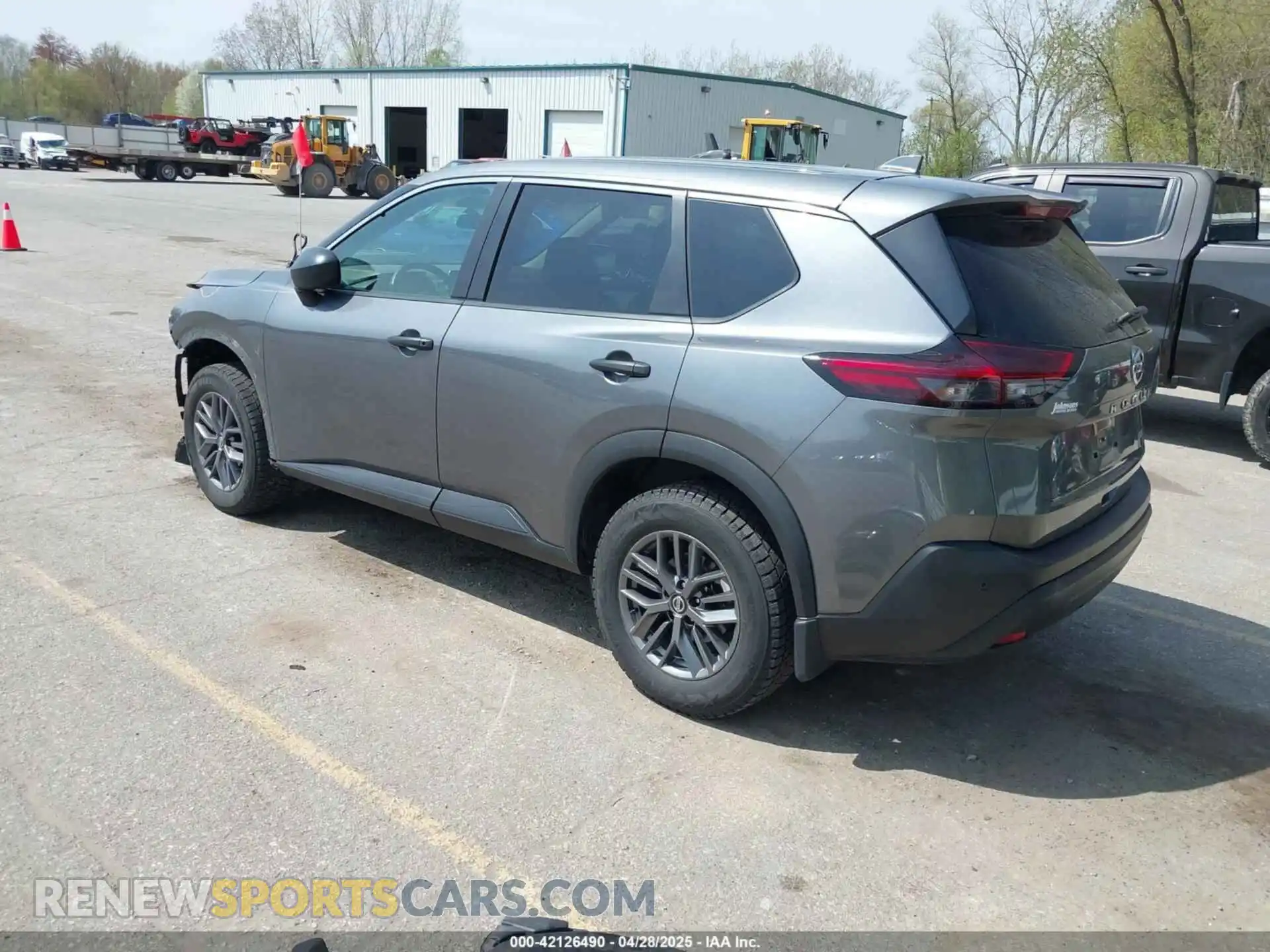 3 Photograph of a damaged car 5N1AT3AB3MC767192 NISSAN ROGUE 2021