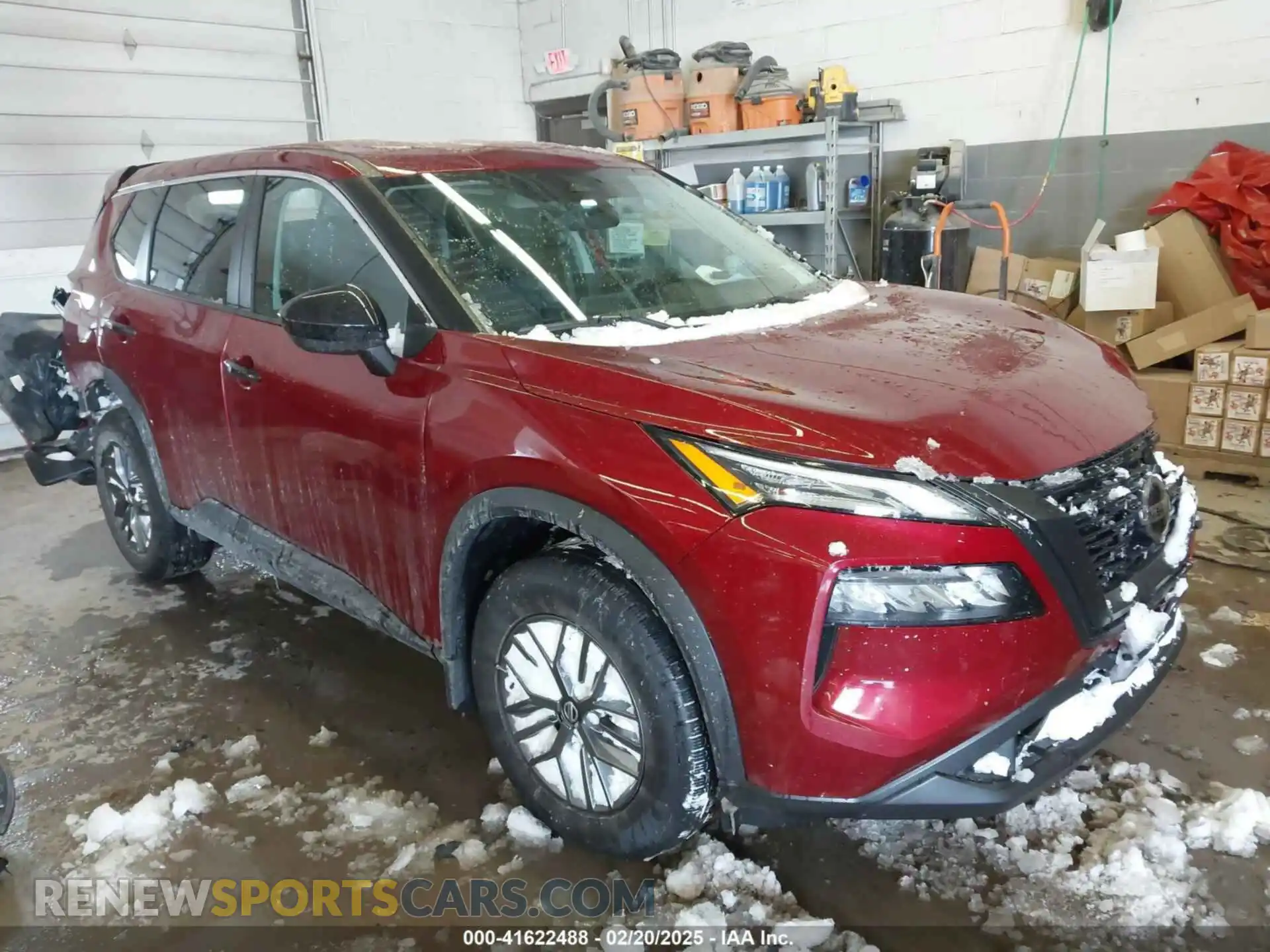 1 Photograph of a damaged car 5N1AT3AB3MC798877 NISSAN ROGUE 2021