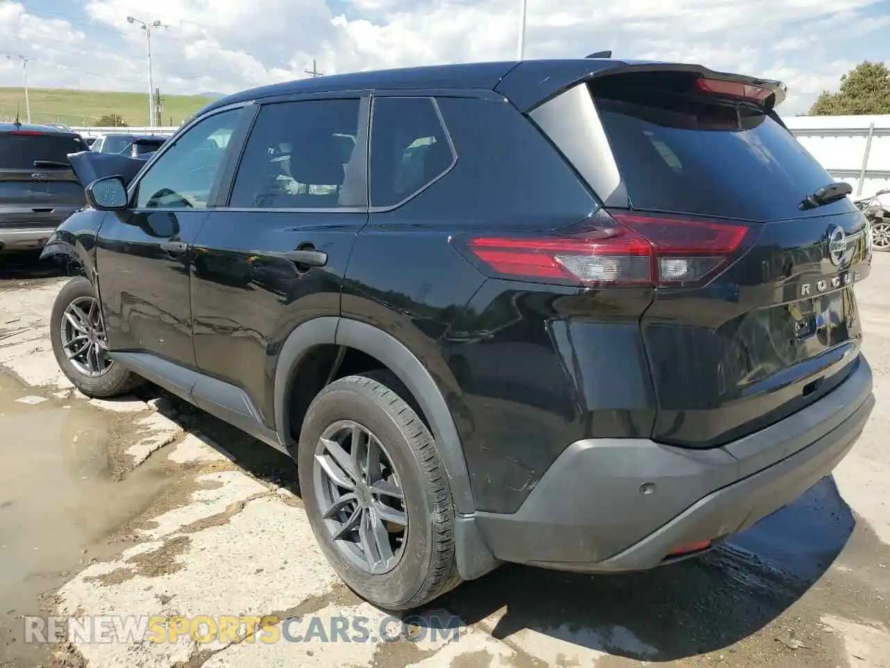 2 fotografías del automóvil dañado 5N1AT3AB3MC818822 NISSAN ROGUE 2021