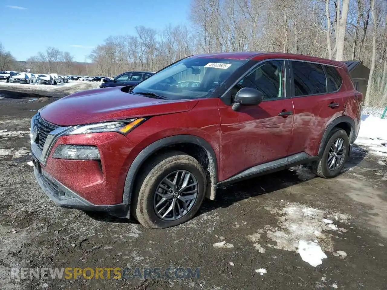 1 Photograph of a damaged car 5N1AT3AB3MC848693 NISSAN ROGUE 2021