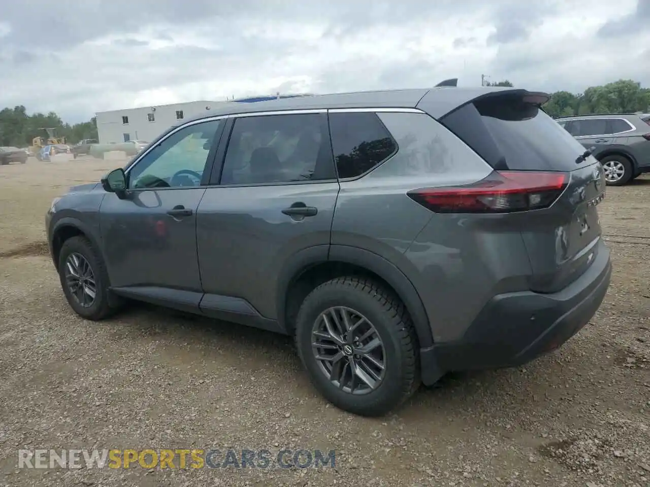 2 fotografías del automóvil dañado 5N1AT3AB4MC686895 NISSAN ROGUE 2021