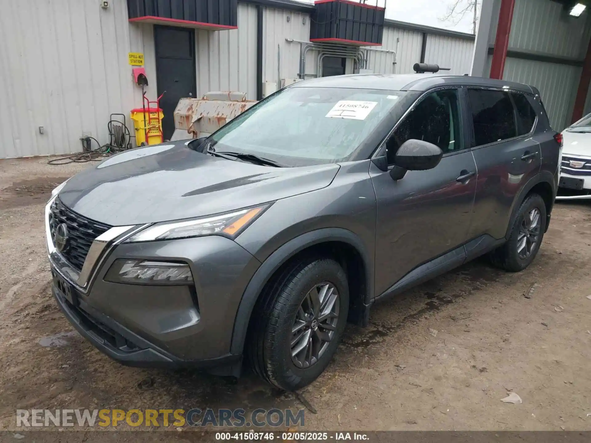 2 Photograph of a damaged car 5N1AT3AB4MC691014 NISSAN ROGUE 2021