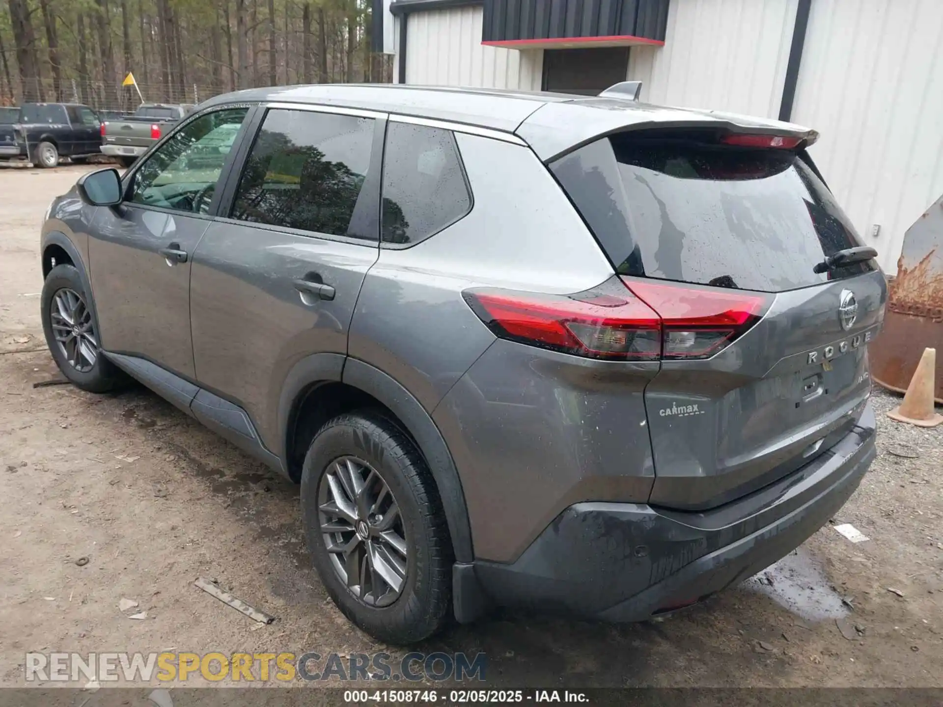 3 Photograph of a damaged car 5N1AT3AB4MC691014 NISSAN ROGUE 2021