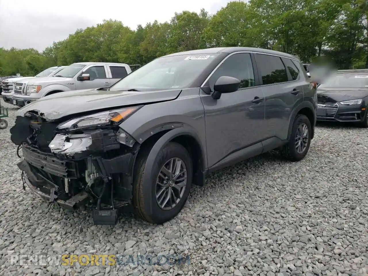 1 Photograph of a damaged car 5N1AT3AB4MC705476 NISSAN ROGUE 2021