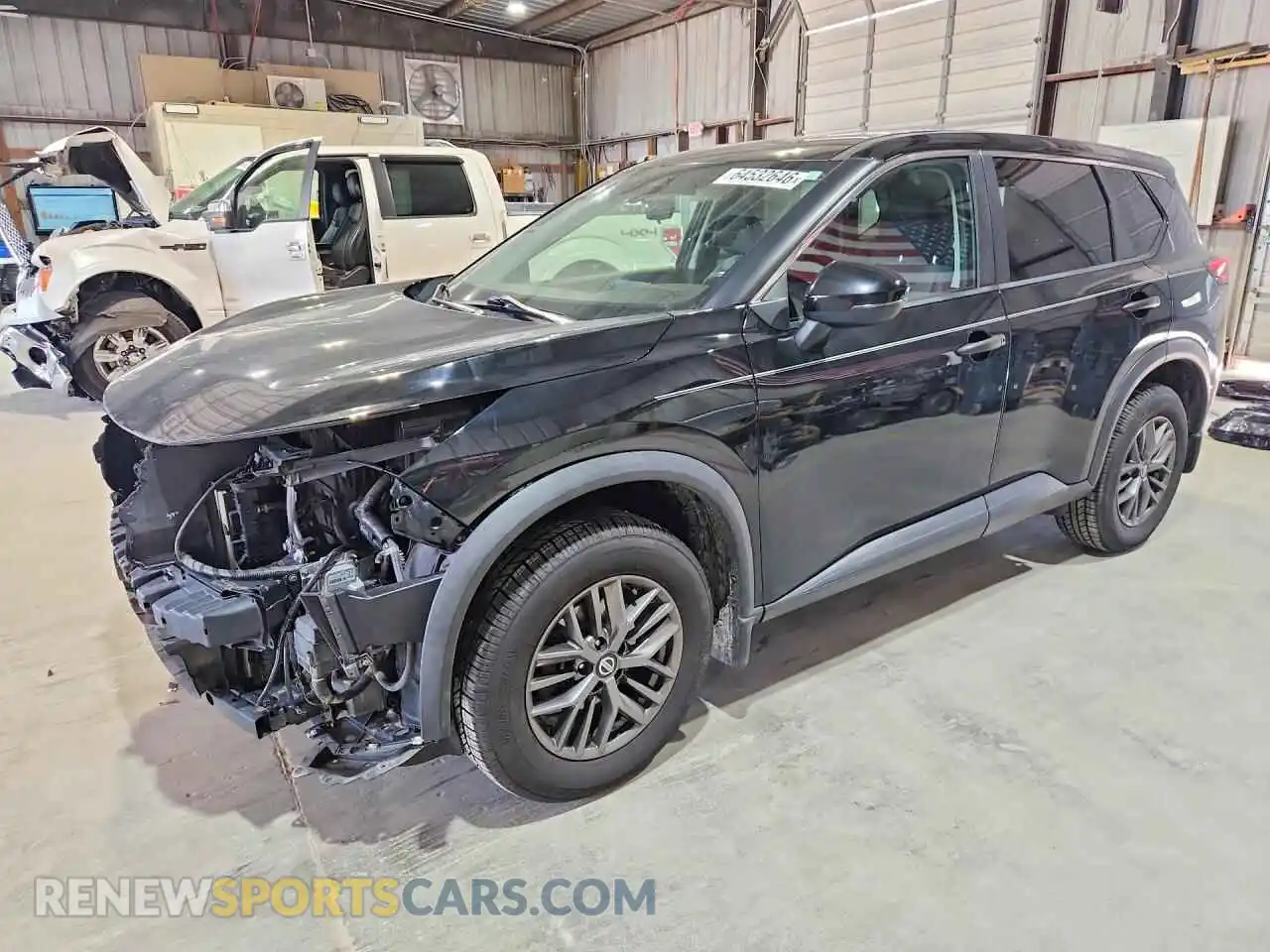 1 Photograph of a damaged car 5N1AT3AB4MC744293 NISSAN ROGUE 2021
