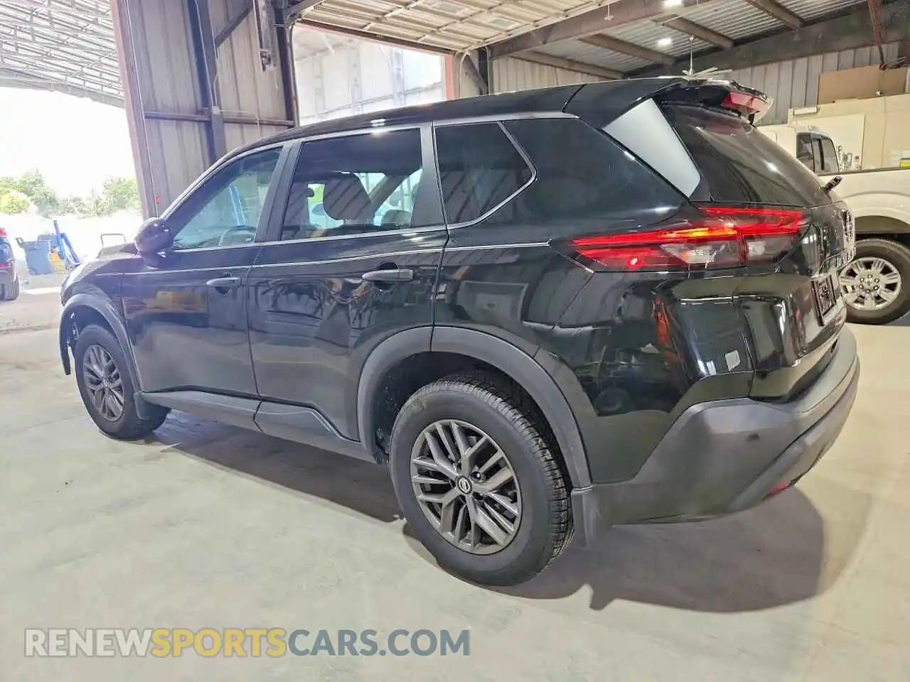 2 Photograph of a damaged car 5N1AT3AB4MC744293 NISSAN ROGUE 2021