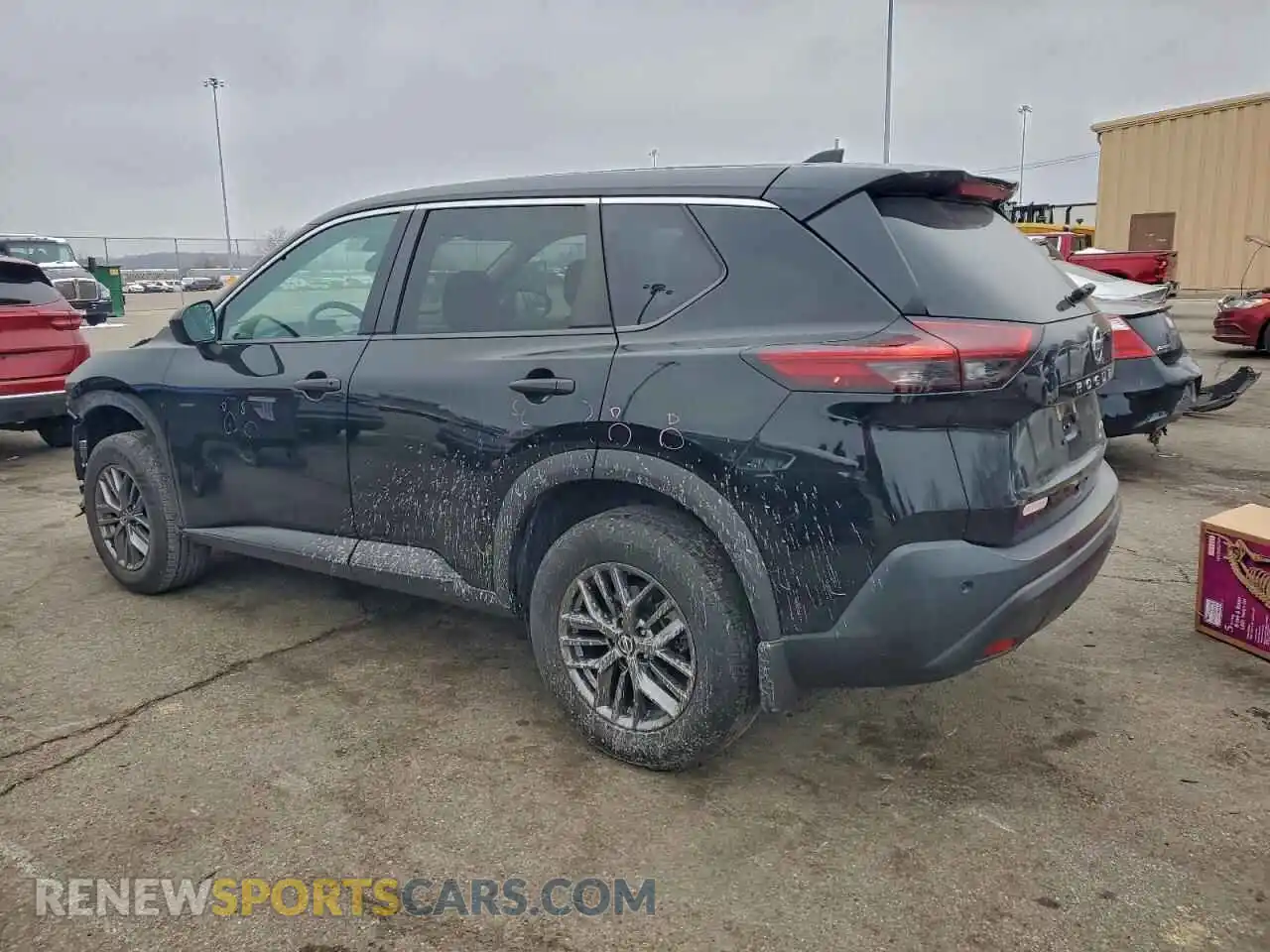 2 Photograph of a damaged car 5N1AT3AB4MC757111 NISSAN ROGUE 2021