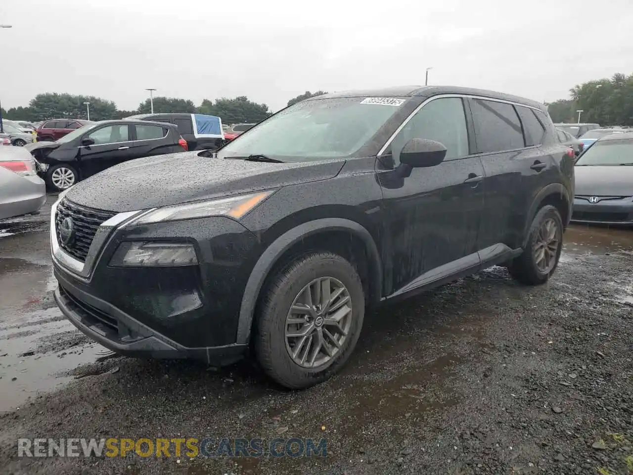 1 Photograph of a damaged car 5N1AT3AB4MC795177 NISSAN ROGUE 2021