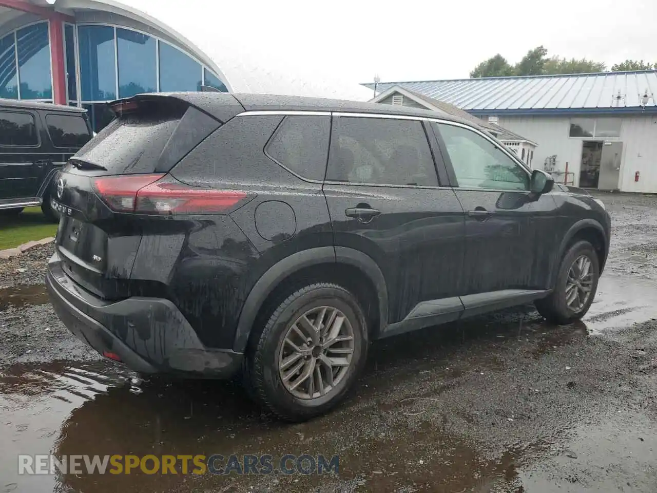 3 Photograph of a damaged car 5N1AT3AB4MC795177 NISSAN ROGUE 2021