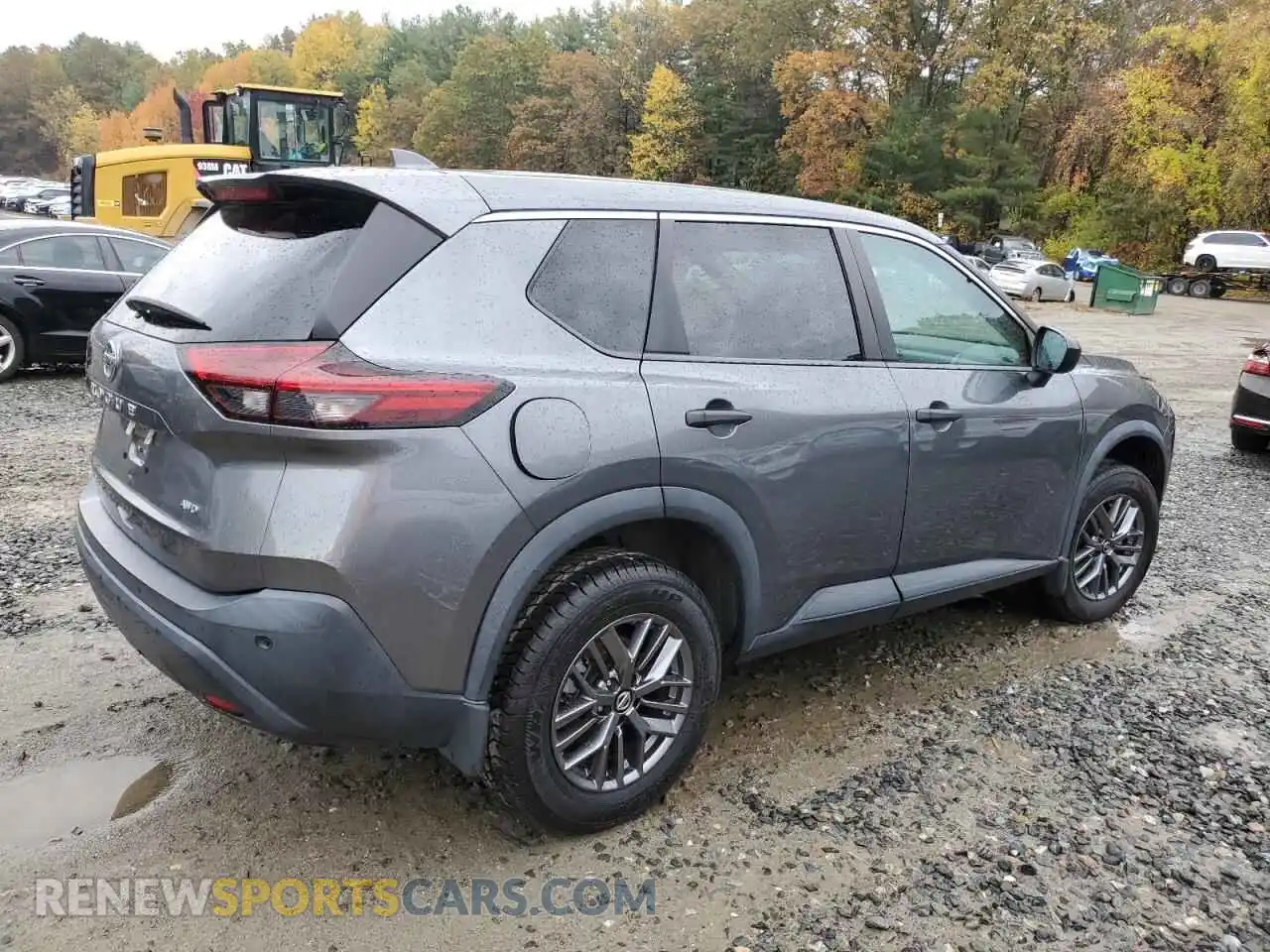 3 fotografías del automóvil dañado 5N1AT3AB4MC807389 NISSAN ROGUE 2021