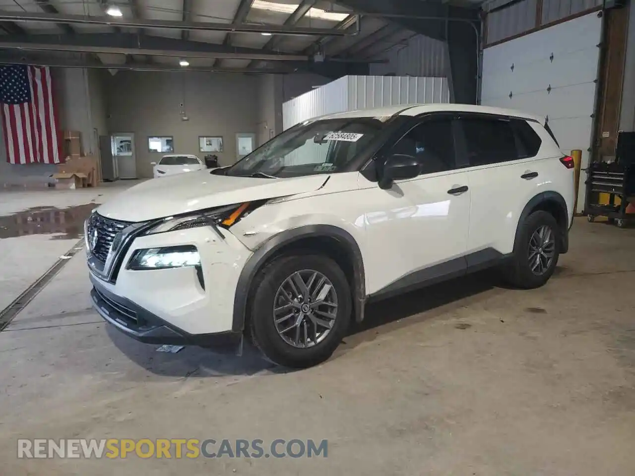 1 Photograph of a damaged car 5N1AT3AB4MC821146 NISSAN ROGUE 2021