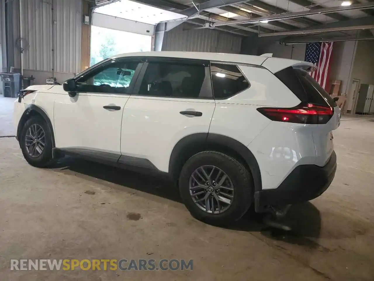 2 Photograph of a damaged car 5N1AT3AB4MC821146 NISSAN ROGUE 2021